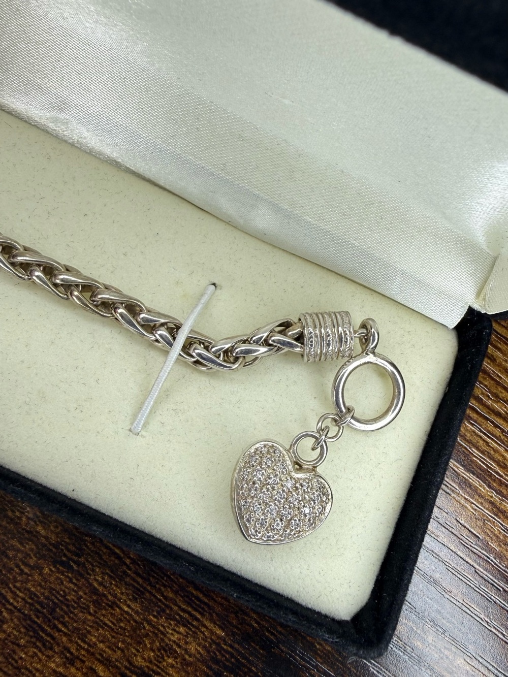 Kay Jewelers Sterling Silver Rope Chain Bracelet